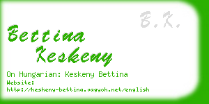 bettina keskeny business card